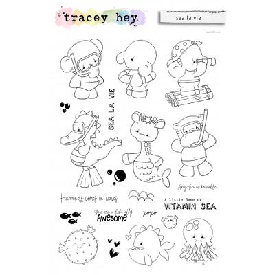 Tracey Hey Stempel - Sea la Vie